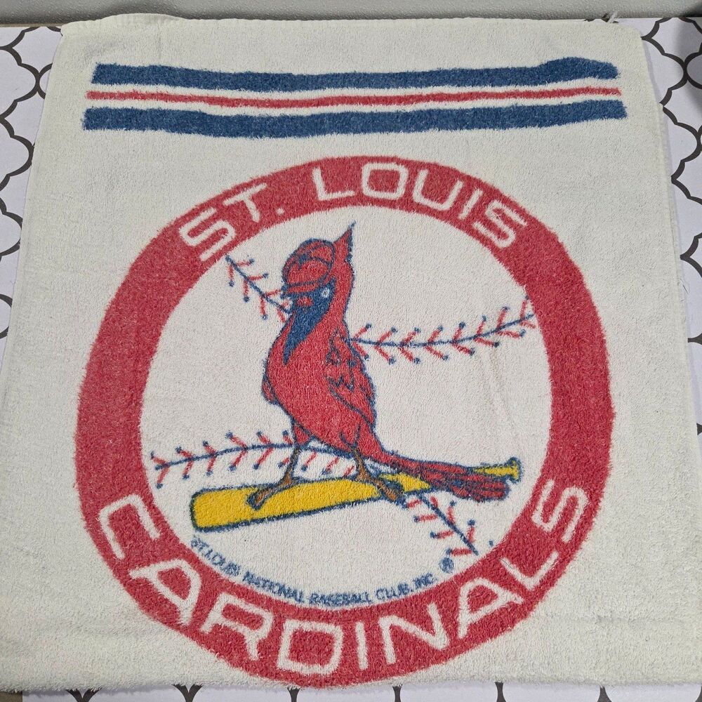 Vintage St. Louis Cardinals Bath Towel large